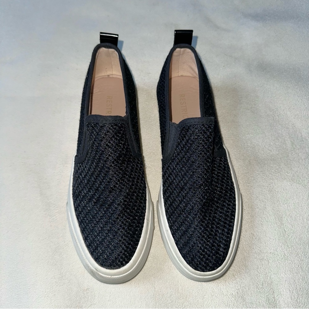 Black Slip On Sneakers